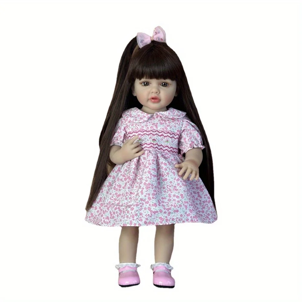 BZDOLL Reborn Baby Girl Soft Vinyl Full Body Bath Toy 55cm 22inch Lifelike Newborn Doll Kids Birthday Gift
BZDOLL Reborn Baby Girl Soft Vinyl Full Body Bath Toy 55cm 22inch Lifelike Newborn Doll Kids Birthday Gift