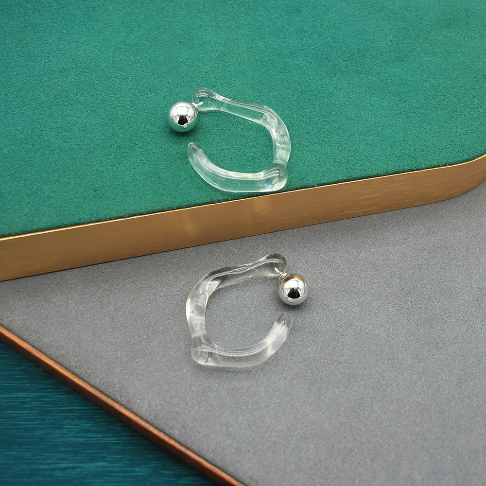 Luxury Minimalist Transparent Resin Earrings for Women
Luxury Minimalist Transparent Resin Earrings for Women