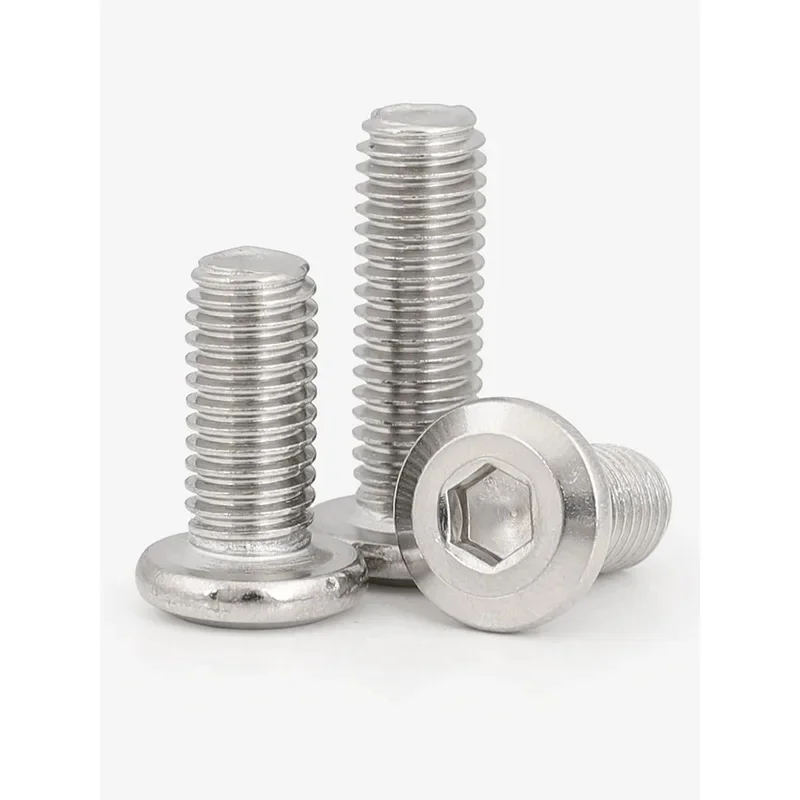 M2 M2.5 M3 M4 M5 304 Stainless Steel Hex Socket Head Cap Screws / Beveled Edge Socket Bolts for Precision Assembly
M2 M2.5 M3 M4 M5 304 Stainless Steel Hex Socket Head Cap Screws / Beveled Edge Socket Bolts for Precision Assembly
