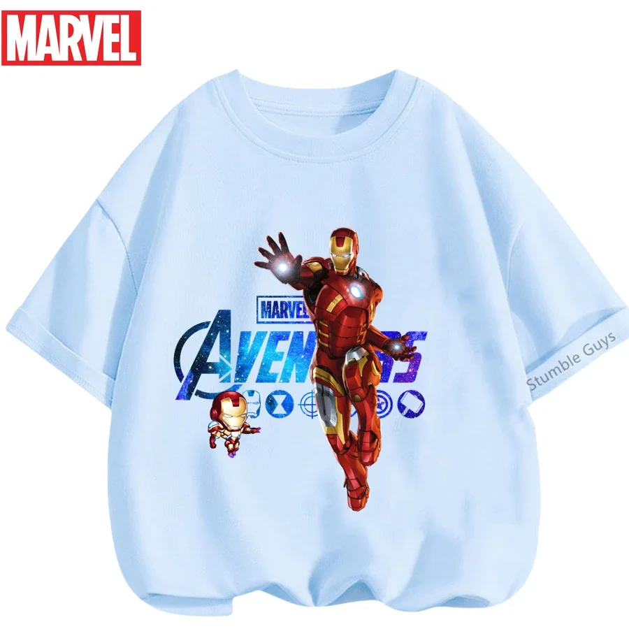 Kids Iron Man T-Shirt Girls Avengers Top Boys Girls Summer Marvel Print Tops 2026 New Anime Clothes
Kids Iron Man T-Shirt Girls Avengers Top Boys Girls Summer Marvel Print Tops 2026 New Anime Clothes