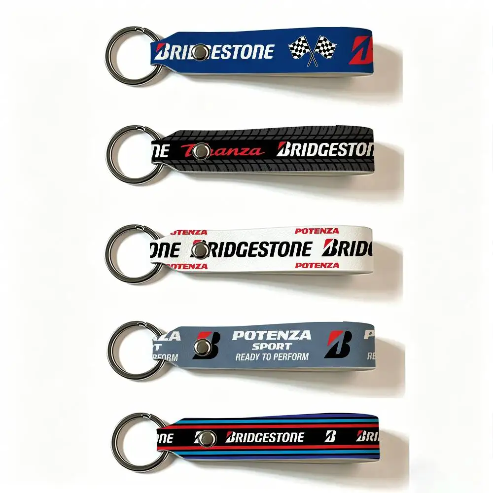 Motorcycle Bridgestone PU Leather Keychain Minimalist Key Holder Durable Key Organizer Car Keys Bag Accessories Gift
Motorcycle Bridgestone PU Leather Keychain Minimalist Key Holder Durable Key Organizer Car Keys Bag Accessories Gift