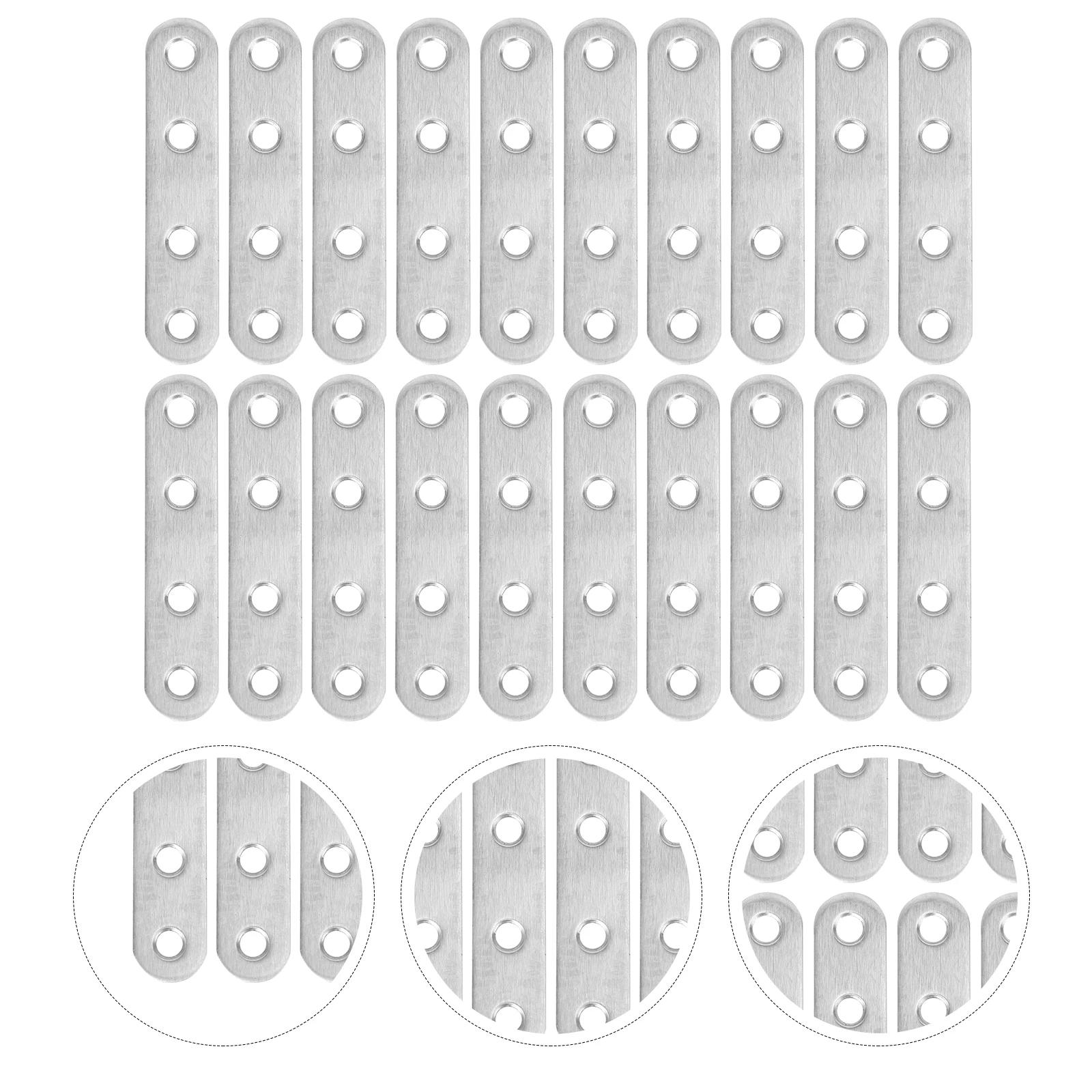 20pcs 77Mm Stainless Steel Corner Brackets Heavy Duty Metal Braces Rust Resistant Silver Screws Home Improvement Hardware
20pcs 77Mm Stainless Steel Corner Brackets Heavy Duty Metal Braces Rust Resistant Silver Screws Home Improvement Hardware