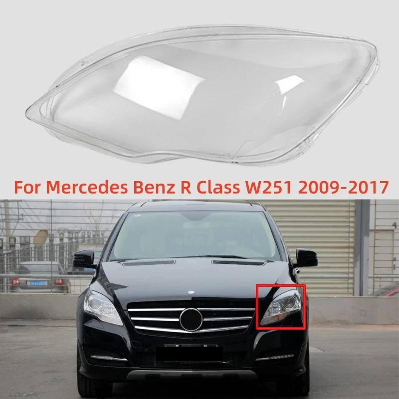For Mercedes Benz R Class W251 2009-2017 R320 R350 R400 R500 Car Lights Shell Transparent PC Material Headlights Lens
For Mercedes Benz R Class W251 2009-2017 R320 R350 R400 R500 Car Lights Shell Transparent PC Material Headlights Lens