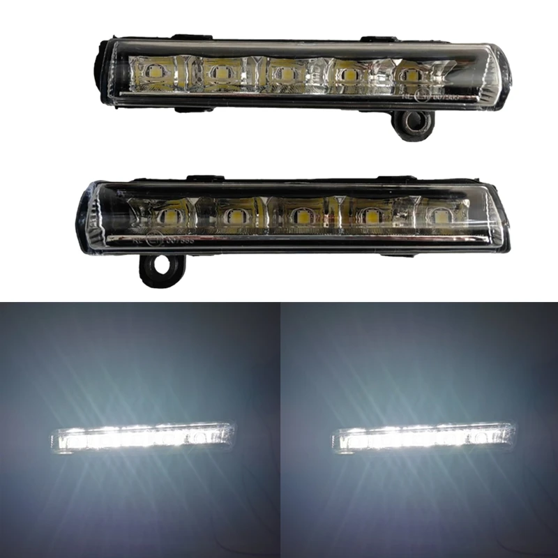 벤츠 트럭용 DRL LED 주간 주행등, 메르세데스 벤츠 악트로스 MP4 용, OEM 9608201056 9608200956 82590, 24V, 1 쌍 또는 1 개