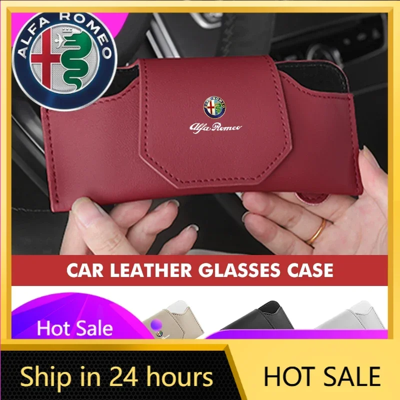 2026 Hot Car Stickers Car Stickers For Alfa Romeo For Alfa Romeo Car Sun Visor Glasses Leather Wear-Resistant Sunglasses Protect
2026 Hot Car Stickers Car Stickers For Alfa Romeo For Alfa Romeo Car Sun Visor Glasses Leather Wear-Resistant Sunglasses Protect