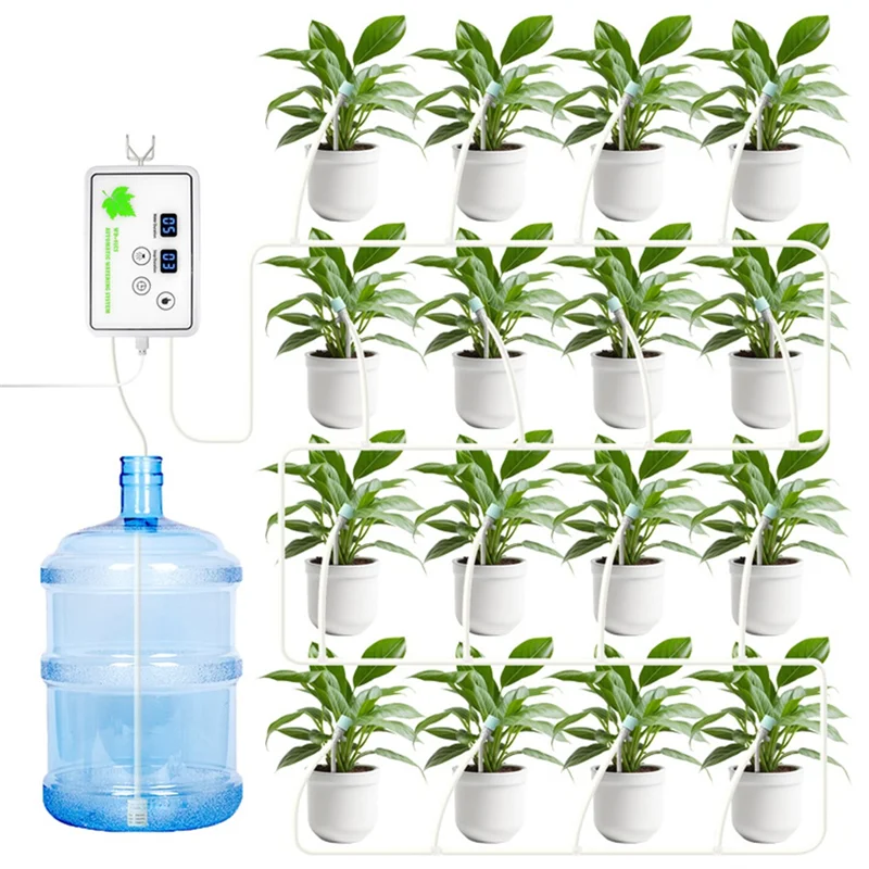 Watering Timer Intelligent Timed Watering For 16 Potted Adjustable Drip-Arrow Plant Waterer Timer
Watering Timer Intelligent Timed Watering For 16 Potted Adjustable Drip-Arrow Plant Waterer Timer