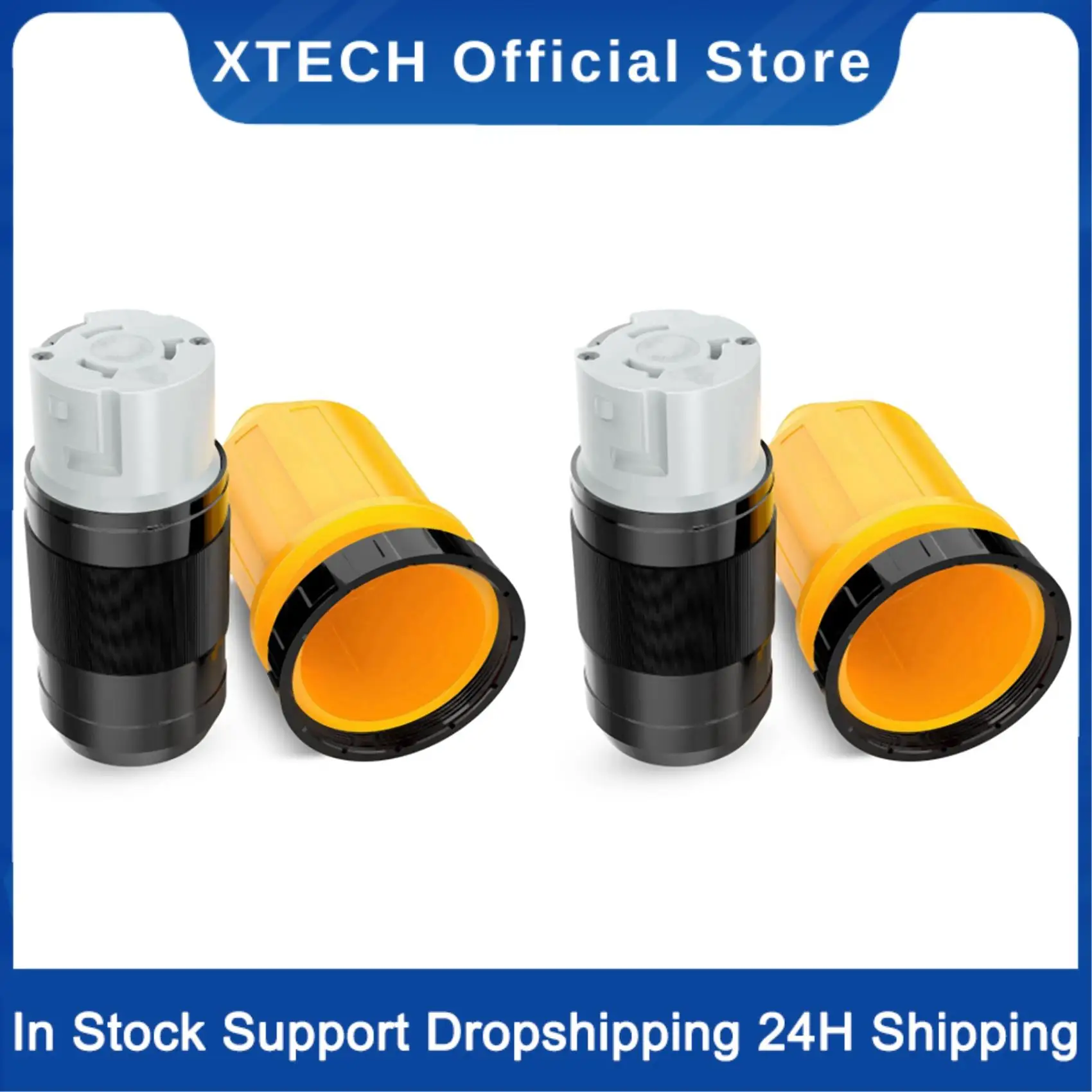 XTECH 2X 50AMP Шнур питания для автодома с поворотным замком и крышкой для блокировки багажника 125/250 В Женский замок для замены берега
XTECH 2X 50AMP Шнур питания для автодома с поворотным замком и крышкой для блокировки багажника 125/250 В Женский замок для замены берега