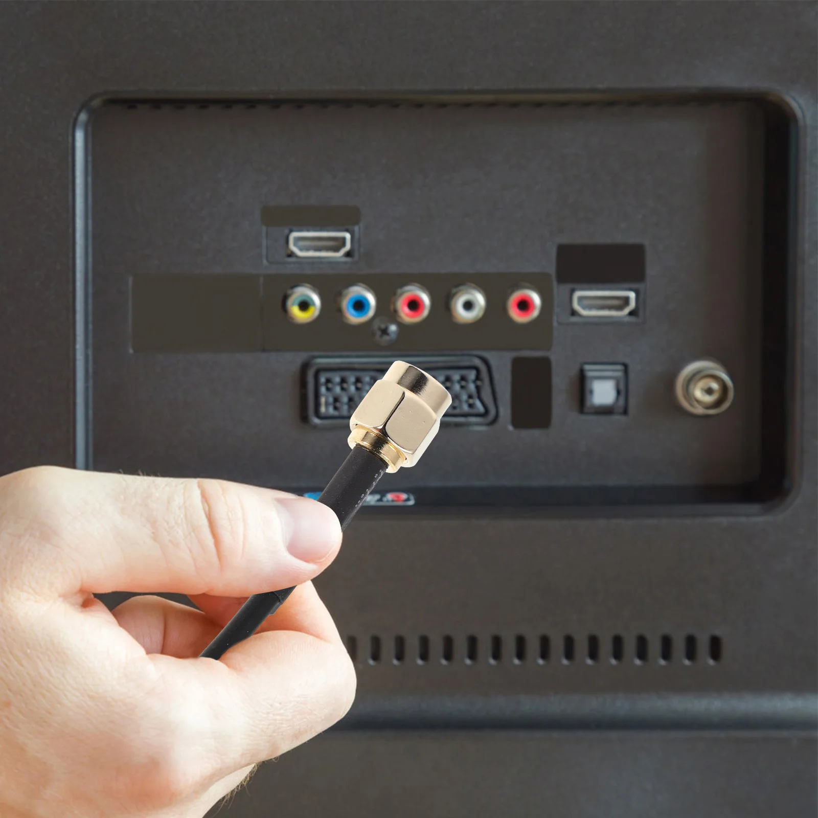 2Pcs Sma Male to Female Coaxial Extension Cable Rg174 for Router WiFi Signal Network Antenna Coax Cable Extender Reliable
2Pcs Sma Male to Female Coaxial Extension Cable Rg174 for Router WiFi Signal Network Antenna Coax Cable Extender Reliable