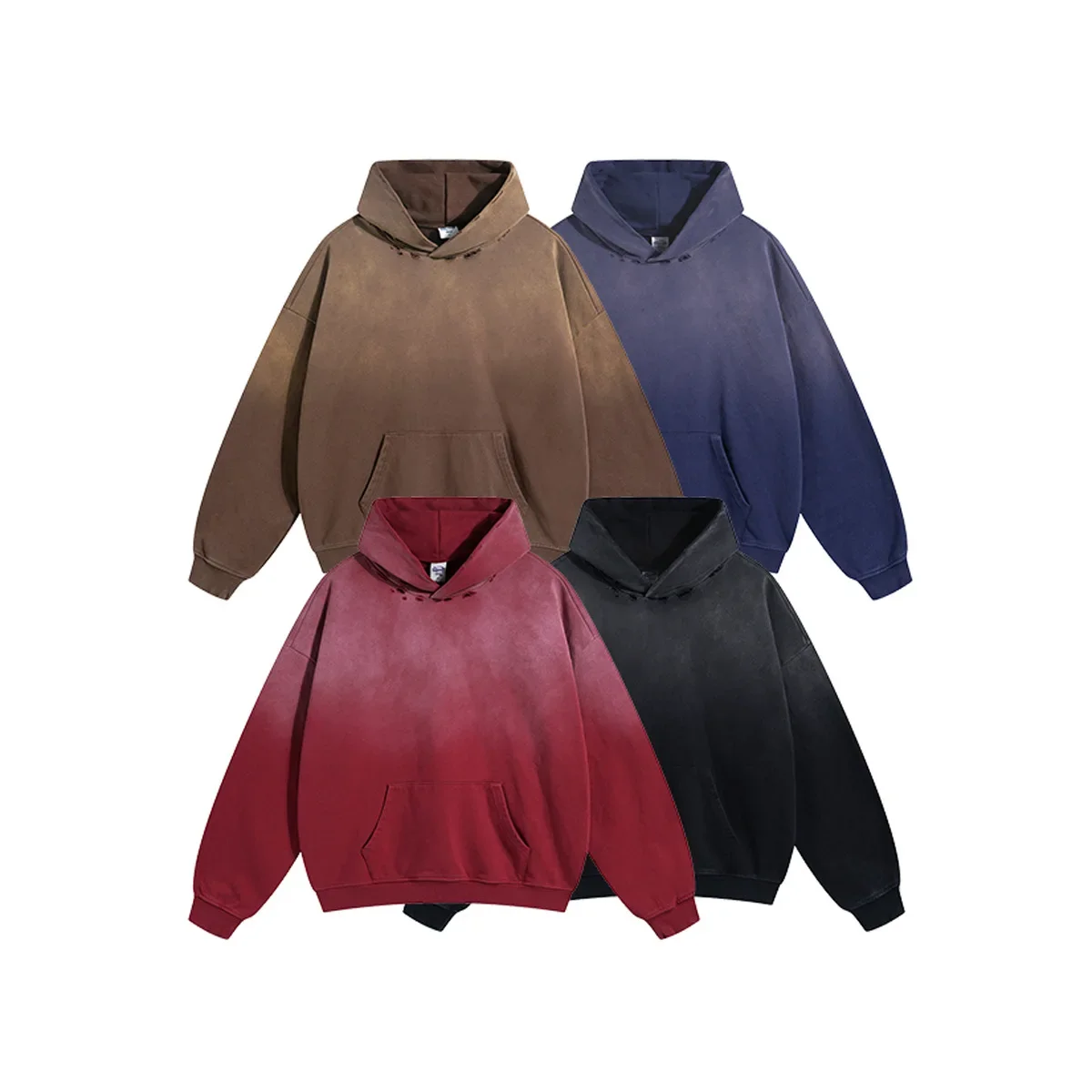 Autumn and Winter New Products Make Old Holes 450g Heavy Washing Water Holes Retro Hooded Sweater Men
Autumn and Winter New Products Make Old Holes 450g Heavy Washing Water Holes Retro Hooded Sweater Men