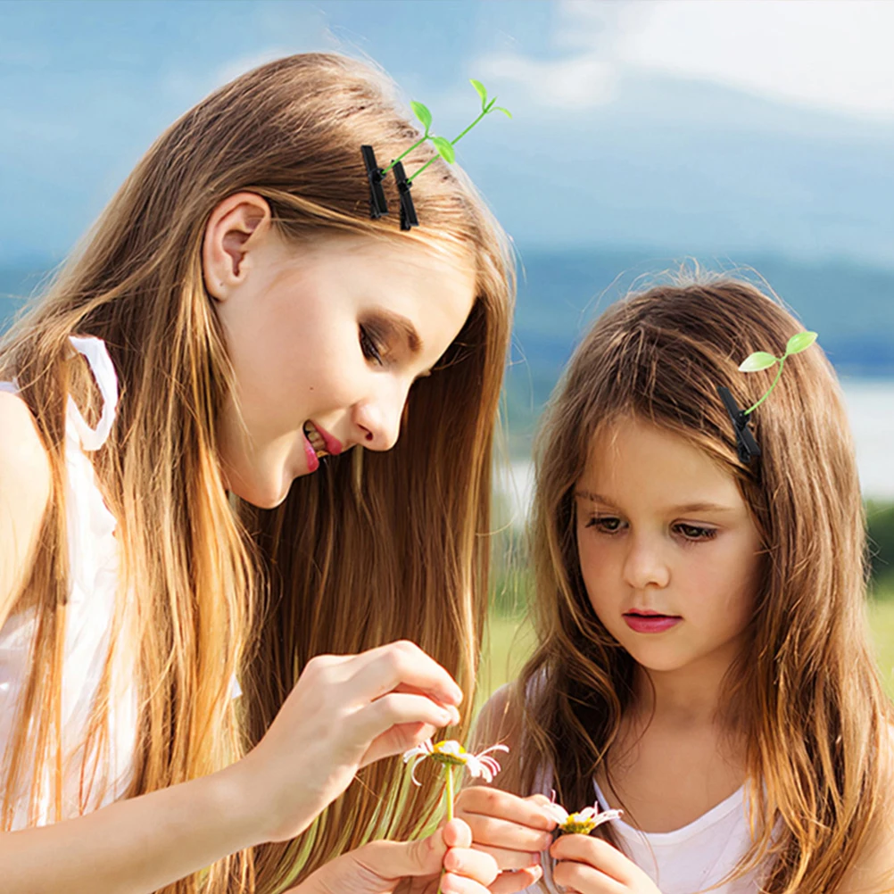 80Pcs Sprout Hair Clips Cute Plant Style Hairpins for Festival Concert Daily Use Secure Hold All Hair Types Leaves Clips
80Pcs Sprout Hair Clips Cute Plant Style Hairpins for Festival Concert Daily Use Secure Hold All Hair Types Leaves Clips