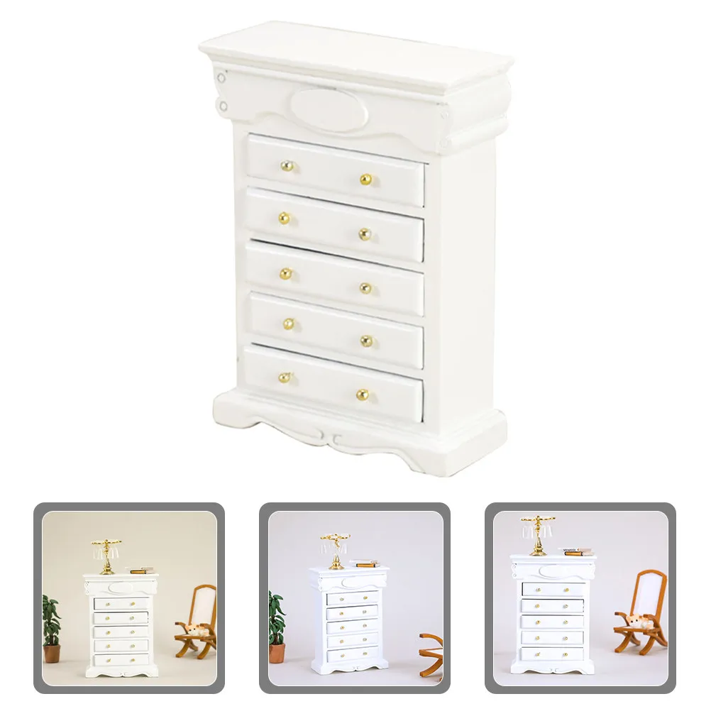 Wood Mini Drawer Cabinet for Mini House Decor Fine Workmanship Smooth Surface Vivid Simple Design Multi-Purpose Landscaping
Wood Mini Drawer Cabinet for Mini House Decor Fine Workmanship Smooth Surface Vivid Simple Design Multi-Purpose Landscaping
