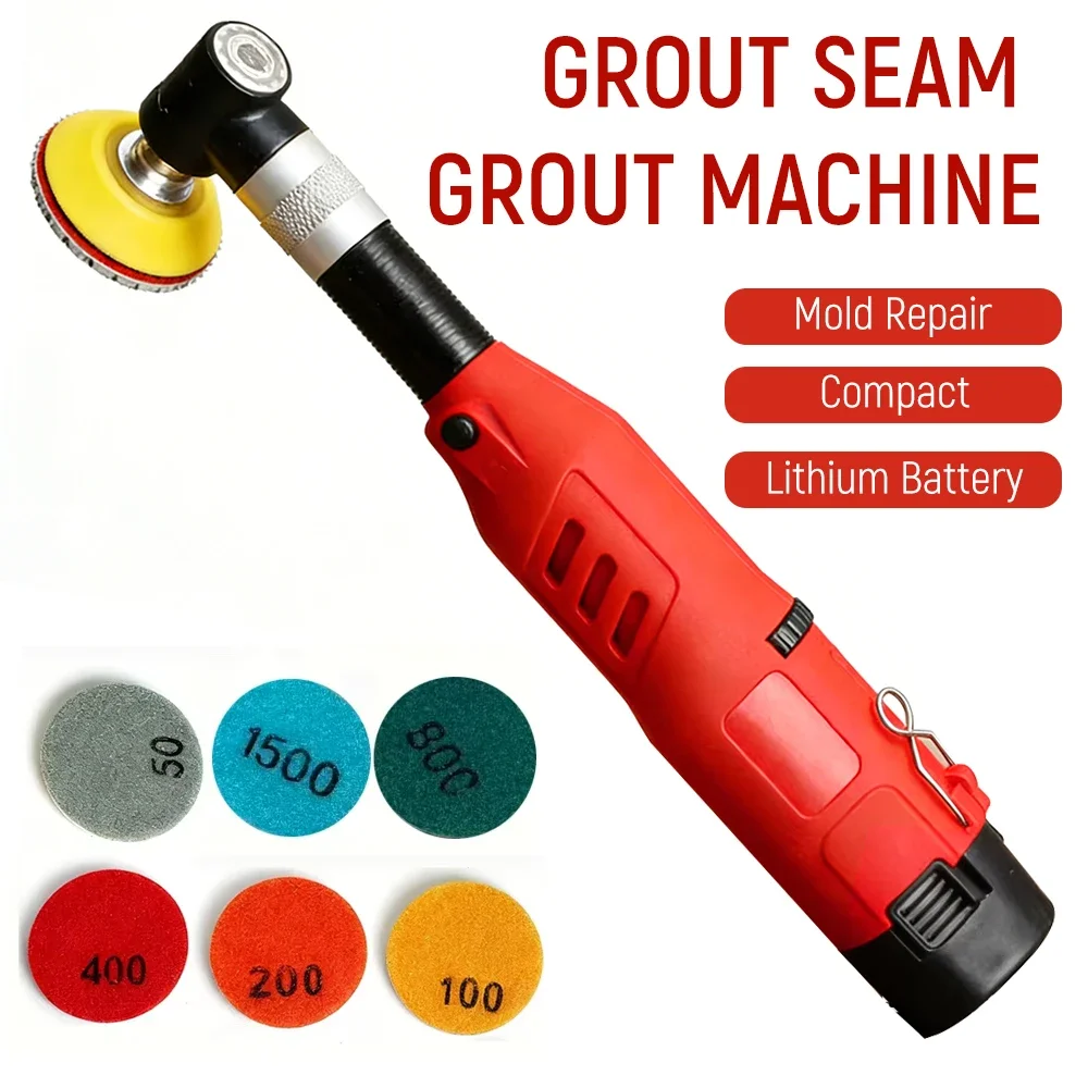 Wireless Electric Ceramic Tile Seam Cleaning Machine 4 Speed Multi-Purpose Cordless Grinder Polishing Cutting Sewing Tool
Wireless Electric Ceramic Tile Seam Cleaning Machine 4 Speed Multi-Purpose Cordless Grinder Polishing Cutting Sewing Tool