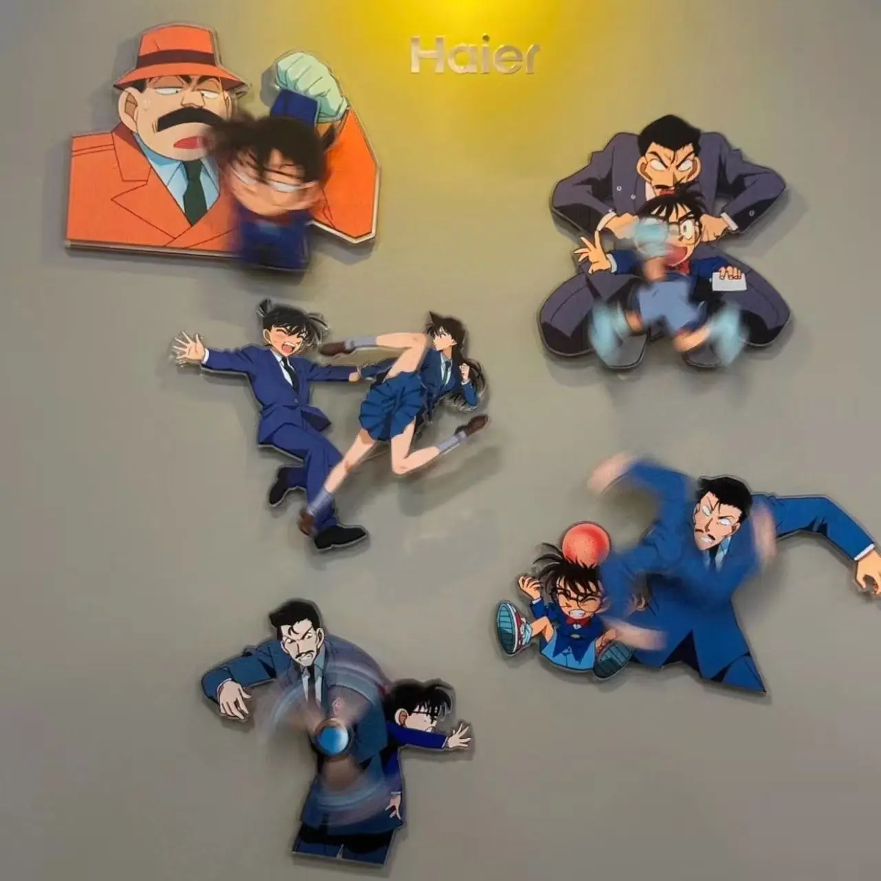 7Pcs Detective Conan Rotatable Refrigerator Around Kaito Kuroba Cartoon Cute Magnetic Decorative Stickers Animation.
7Pcs Detective Conan Rotatable Refrigerator Around Kaito Kuroba Cartoon Cute Magnetic Decorative Stickers Animation.