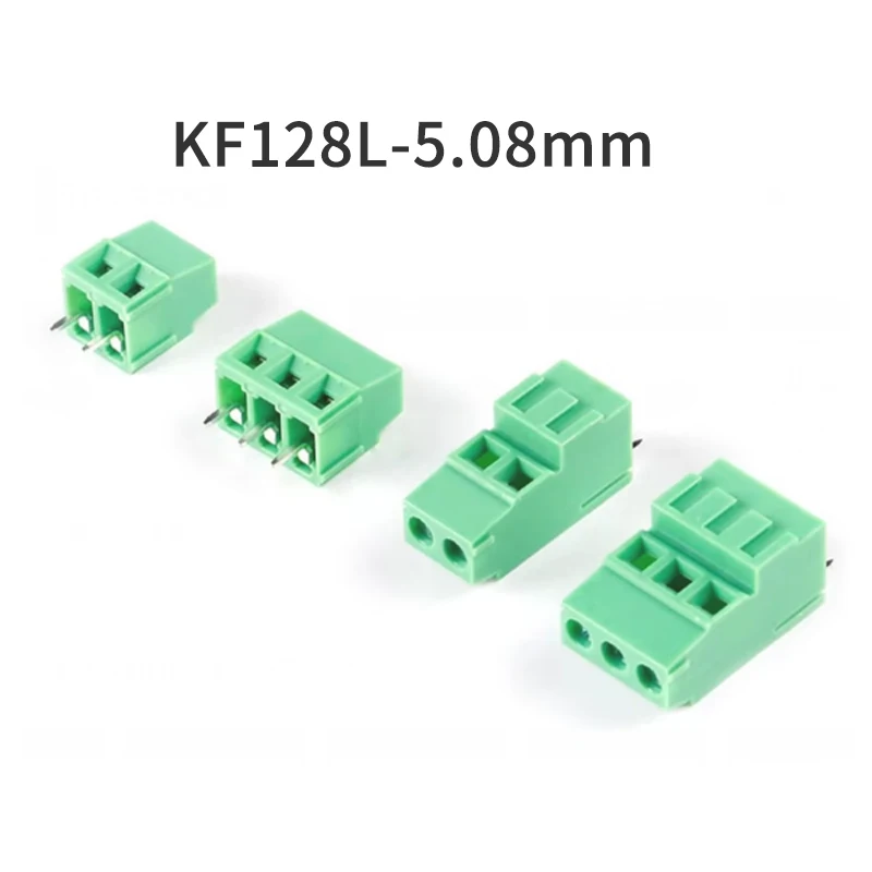 (10 Pieces) KF128L KF128H 5.08 - 2P 3P Connector Terminal Block 5.08mm Pitch 128L 128H
(10 Pieces) KF128L KF128H 5.08 - 2P 3P Connector Terminal Block 5.08mm Pitch 128L 128H