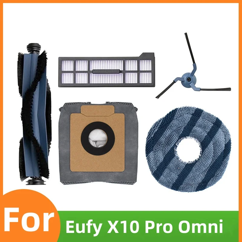 Replacement Parts Accessories For Eufy X10 Pro Omni Roller Side Brush Filter Mop Cloth Rags Pads Dust Bag Vacuum Cleaner Part
Replacement Parts Accessories For Eufy X10 Pro Omni Roller Side Brush Filter Mop Cloth Rags Pads Dust Bag Vacuum Cleaner Part