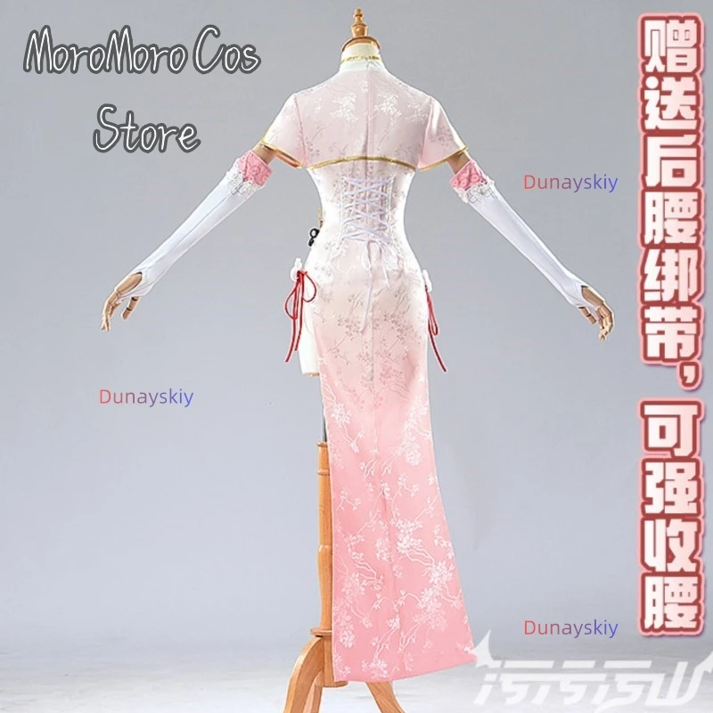 Game Cosplay Series Azur Lane Laffey Cosplay OC Cheongsam kostüm Full Set With Rabbit Ears Props Sexy Kawaii Jirai Kei Lingerie
Game Cosplay Series Azur Lane Laffey Cosplay OC Cheongsam kostüm Full Set With Rabbit Ears Props Sexy Kawaii Jirai Kei Lingerie