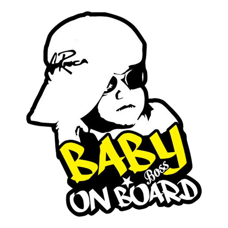 S90265# 13x15cm Hip Hop Baby On Board Interesting Car Stickers Motorcycle Vinyl Decal Waterproof Windshield Auto Accessories
S90265# 13x15cm Hip Hop Baby On Board Interesting Car Stickers Motorcycle Vinyl Decal Waterproof Windshield Auto Accessories