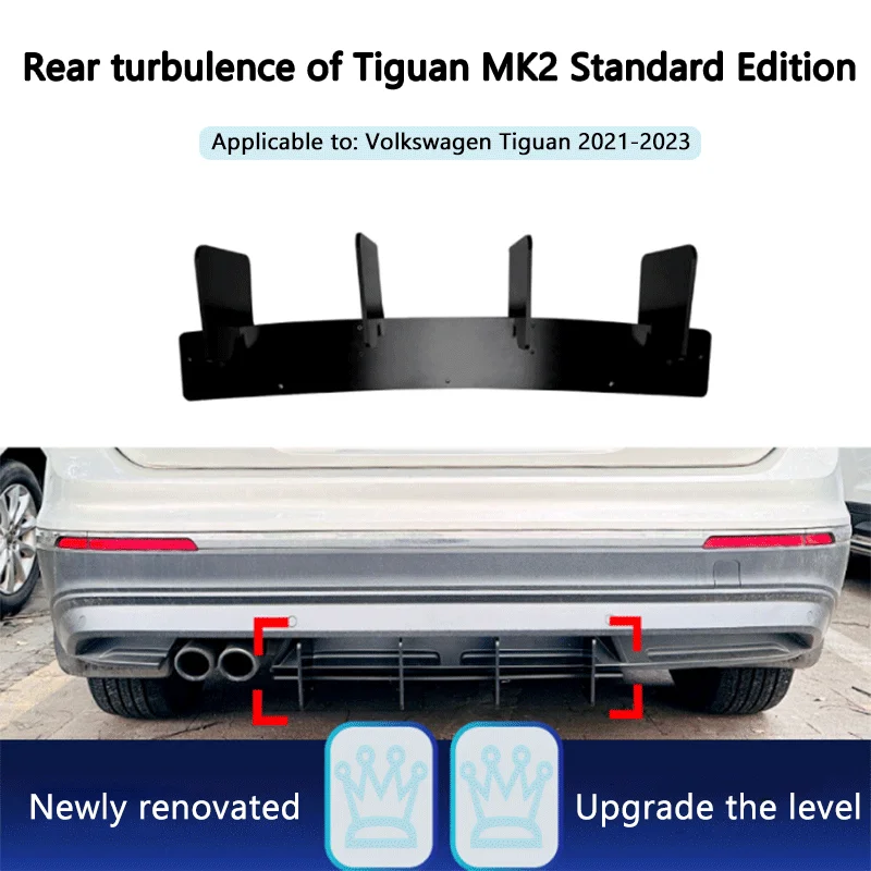 Подходит для Volkswagen Tiguan L MK2 2021-2023 Standard Edition, задний спойлер с высококачественным модифицированным лезвием 
Подходит для Volkswagen Tiguan L MK2 2021-2023 Standard Edition, задний спойлер с высококачественным модифицированным лезвием