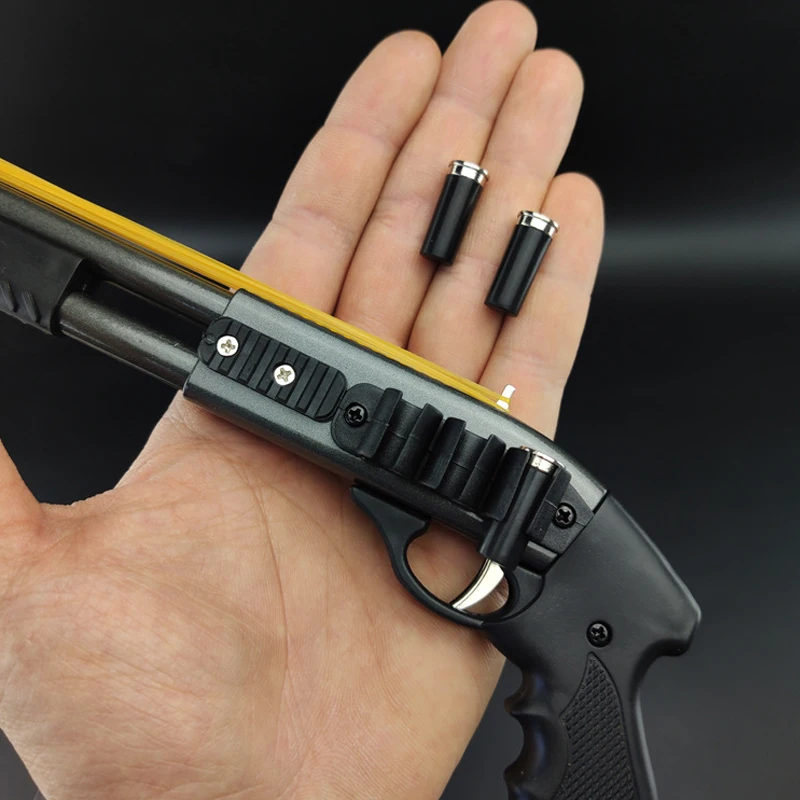 Funny Anti-stress Mini-shot Gun 8 Continuous Alloy Rubber Band Gun Miniature Model Ornaments Toys Creative Gifts
Funny Anti-stress Mini-shot Gun 8 Continuous Alloy Rubber Band Gun Miniature Model Ornaments Toys Creative Gifts