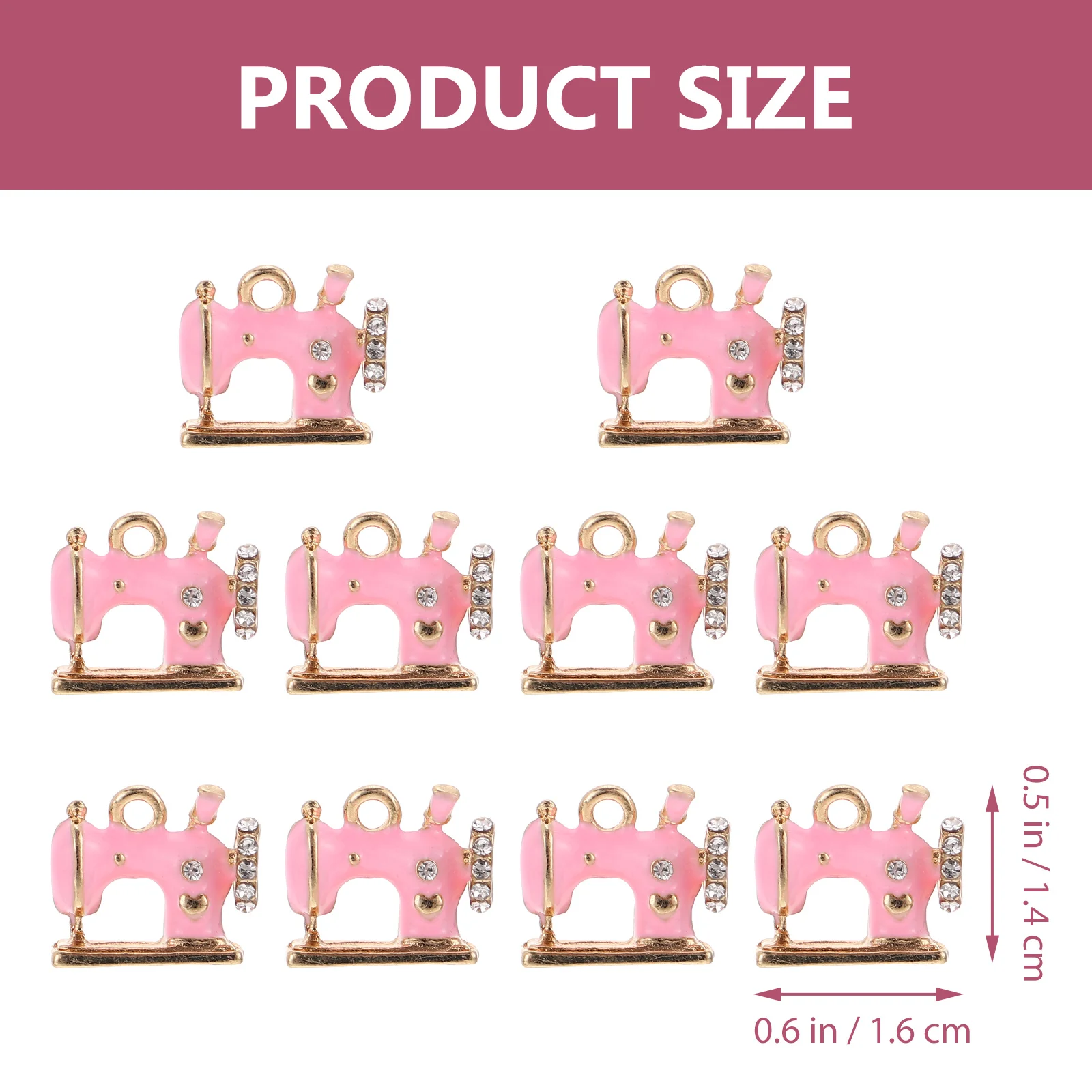 10 Pcs Retro Sewing Machine Pendant Jewelry Making Pendants Charm Charms Keychain for Necklace Accessory
10 Pcs Retro Sewing Machine Pendant Jewelry Making Pendants Charm Charms Keychain for Necklace Accessory