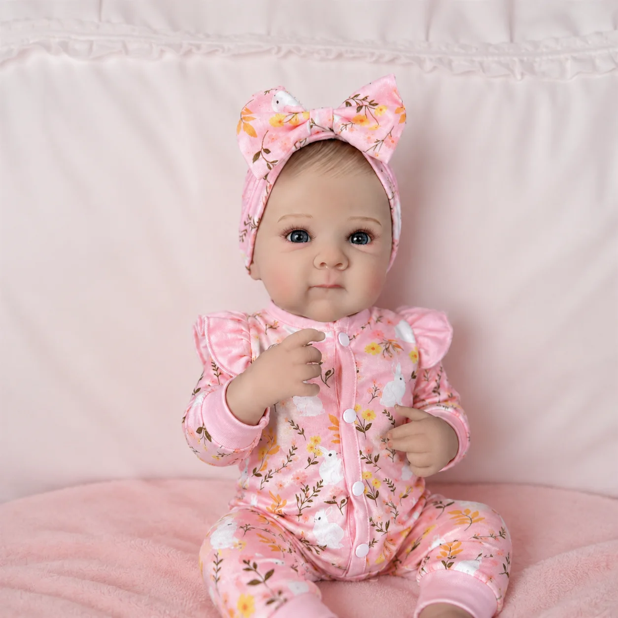 BZDOLL 45 CM Lifelike Full Vinyl Body Reborn Baby Doll 18 Inch Real-Look Design with 3D-Skin Fashion Birthday Gift for Girls
BZDOLL 45 CM Lifelike Full Vinyl Body Reborn Baby Doll 18 Inch Real-Look Design with 3D-Skin Fashion Birthday Gift for Girls