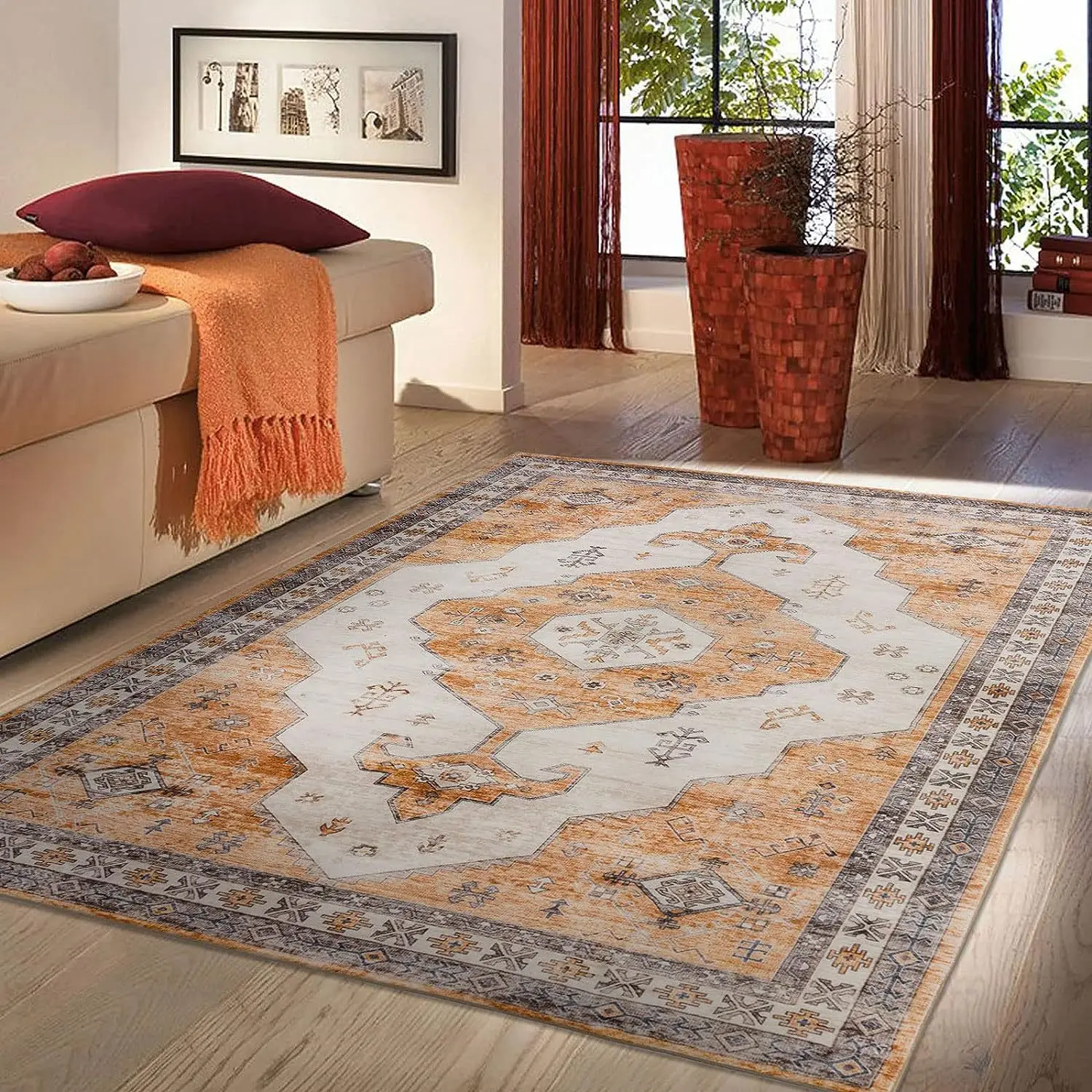 Persian Carpets for Living Room French Retro Bedroom Decor Rugs Non-slip Kitchen Soft Floor Mat Large American Vintage Rug
Persian Carpets for Living Room French Retro Bedroom Decor Rugs Non-slip Kitchen Soft Floor Mat Large American Vintage Rug