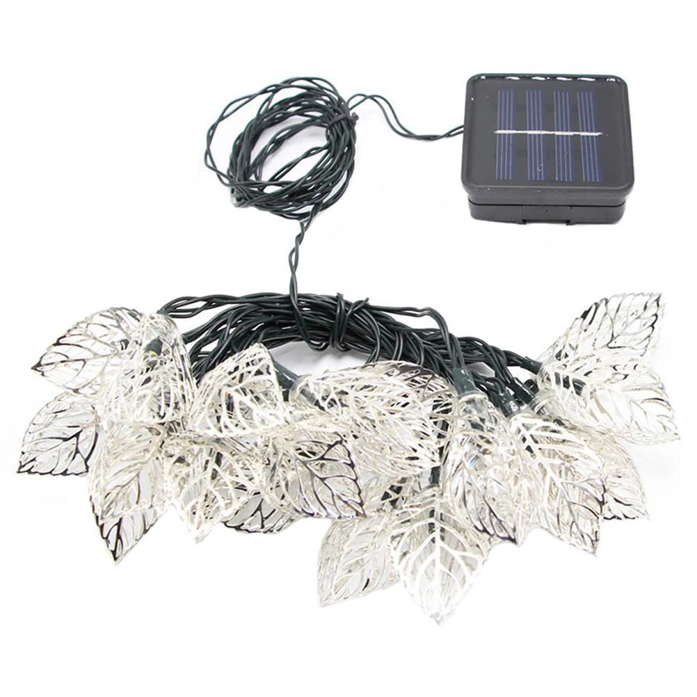 20 LED Leaf String Lights Warm White Waterproof Outdoor Garden Party Holiday Lighting Festive Party Lights Decor
20 LED Leaf String Lights Warm White Waterproof Outdoor Garden Party Holiday Lighting Festive Party Lights Decor