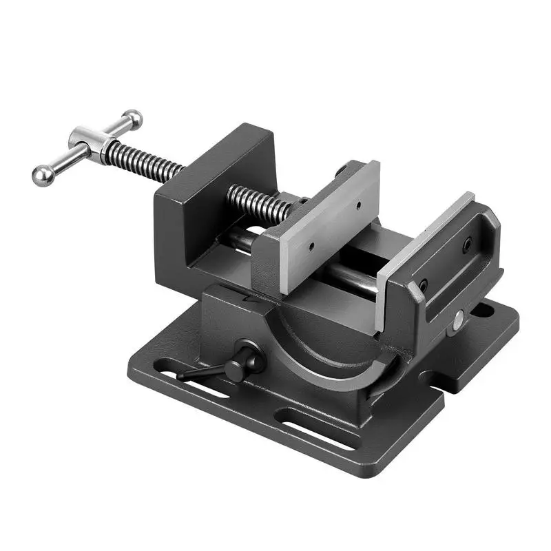 Tilting Vise, 4.25 Inch Jaw Width, Portable Drill Press Bench Vise, 0–90° Adjustable Tilt, Durable Cast Iron Construction, Workbench Vice for Woodworking, for Benchtops and Drill Presses, Black
Tilting Vise, 4.25 Inch Jaw Width, Portable Drill Press Bench Vise, 0–90° Adjustable Tilt, Durable Cast Iron Construction, Workbench Vice for Woodworking, for Benchtops and Drill Presses, Black