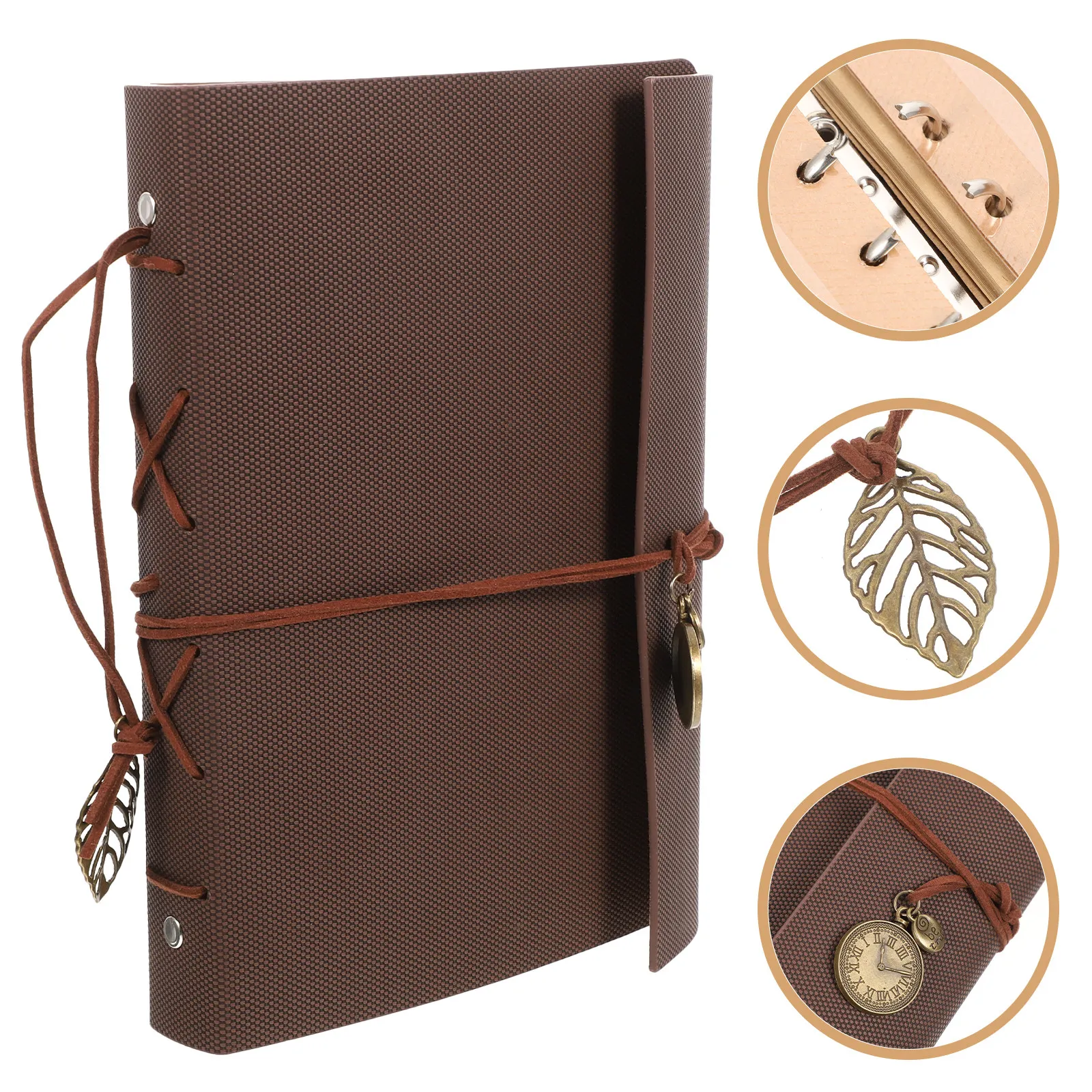 Self-Adhesive Photo Album Vintage Design Portable Lightweight Compact for Family Wedding Travel Graduation Photos
Self-Adhesive Photo Album Vintage Design Portable Lightweight Compact for Family Wedding Travel Graduation Photos