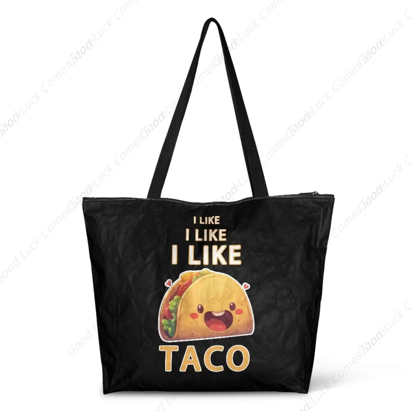 Like Taco Print Reusable Totes Bags for Women, Mexico Food Taco Printed Zipper Strong Natural Bag for Groceries, Gym, Office
Like Taco Print Reusable Totes Bags for Women, Mexico Food Taco Printed Zipper Strong Natural Bag for Groceries, Gym, Office
