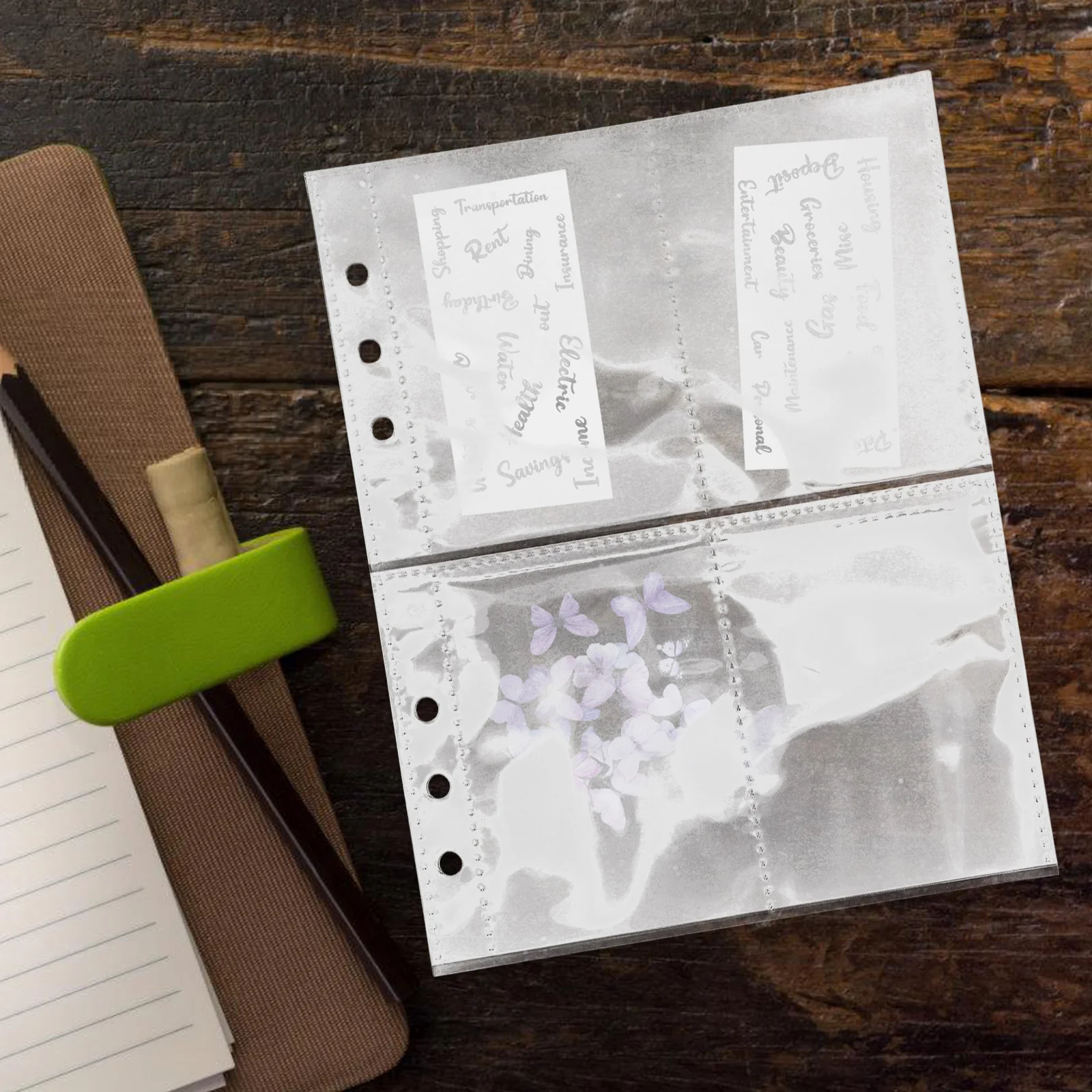 30 Pcs Clear Loose-leaf Jacket Bag Business Cards Protectors 4 Pocket Sleeves Double Side Pages for Binders Celebrity Storage
30 Pcs Clear Loose-leaf Jacket Bag Business Cards Protectors 4 Pocket Sleeves Double Side Pages for Binders Celebrity Storage