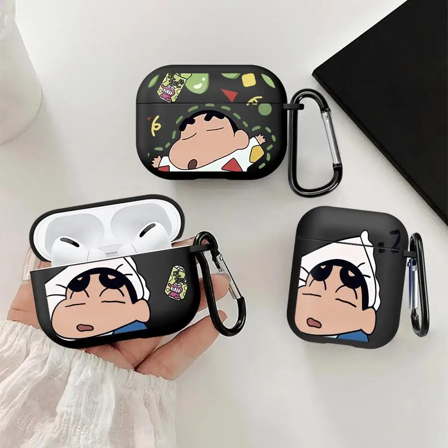 Чехол для наушников Airpods 4 Pro3 Pro2 Pro 1 3 2, чехол с рисунком мультфильма Crayons Shinchan
Чехол для наушников Airpods 4 Pro3 Pro2 Pro 1 3 2, чехол с рисунком мультфильма Crayons Shinchan