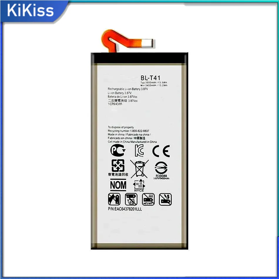 Аккумулятор BL-T41 для LG G8 Thinq LMG820QM7 LMG820UM1 LM-G820UMB LMG820UM0 LMG820UM2 LM-G820N G820N, G820UM LMV405EB, V40,V405QA7
Аккумулятор BL-T41 для LG G8 Thinq LMG820QM7 LMG820UM1 LM-G820UMB LMG820UM0 LMG820UM2 LM-G820N G820N, G820UM LMV405EB, V40,V405QA7