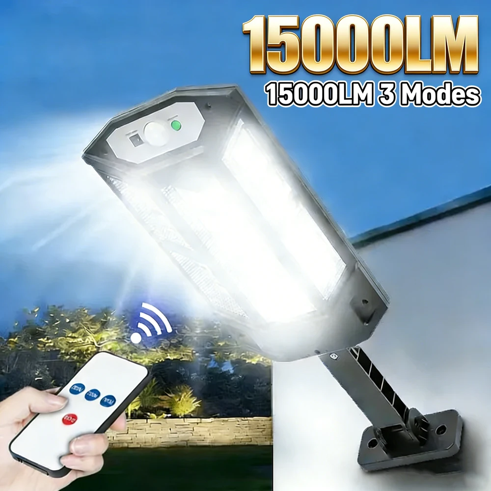 Powerful LED COB Solar Light for Outdoor Sensor IP65 Waterproof 3 Modes Garden Courtyard Garage Street Wall External Solar Lamps
Powerful LED COB Solar Light for Outdoor Sensor IP65 Waterproof 3 Modes Garden Courtyard Garage Street Wall External Solar Lamps