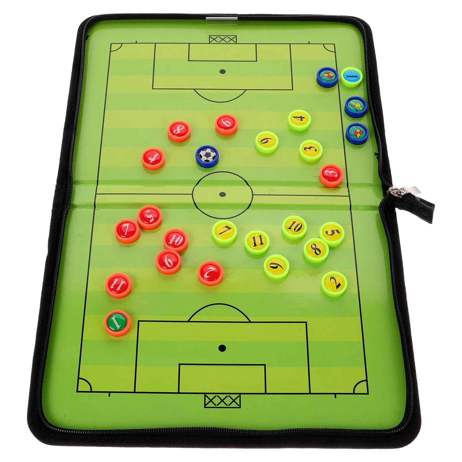 1Set Soccer Coaching Board Magnetic Practical Portable Football Training Competition Supplies Football Coaching Board
1Set Soccer Coaching Board Magnetic Practical Portable Football Training Competition Supplies Football Coaching Board