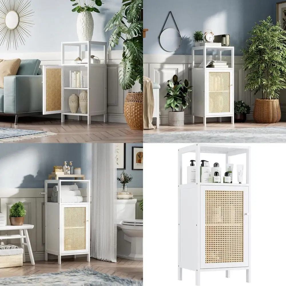 Белый однодверный шкаф из ротанга с полкой: компактное решение для хранения вещей на кухне, в ванной и гостиной
Белый однодверный шкаф из ротанга с полкой: компактное решение для хранения вещей на кухне, в ванной и гостиной