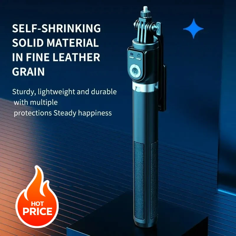 p220 2.2m Selfie Stick 360 Degree Rotating Stand Foldable Bluetooth Selfie Stick Live Broadcast Bracket with Fill Light
p220 2.2m Selfie Stick 360 Degree Rotating Stand Foldable Bluetooth Selfie Stick Live Broadcast Bracket with Fill Light