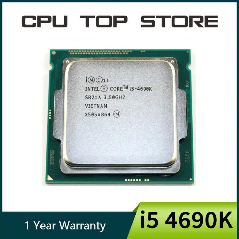 New Intel Core i5 4690K 3.5GHz 6MB Socket LGA 1150 Quad-Core CPU Processor I5-4690K SR21A
New Intel Core i5 4690K 3.5GHz 6MB Socket LGA 1150 Quad-Core CPU Processor I5-4690K SR21A