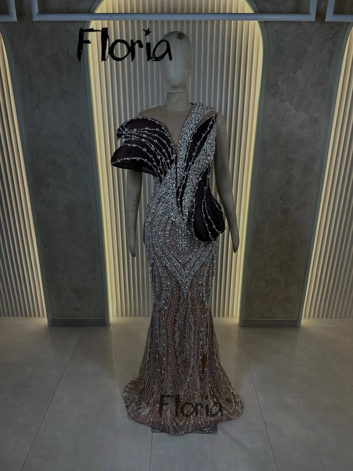 Brown Mermaid Beaded Celebrity Dresses Luxurious Engagement Wedding Guest Gown Sequined Formal Prom Party Dresses Customized
Brown Mermaid Beaded Celebrity Dresses Luxurious Engagement Wedding Guest Gown Sequined Formal Prom Party Dresses Customized