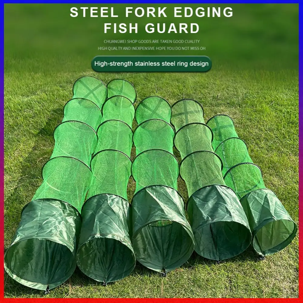 Fishing Net Fish Basket Live Fish Trap Net Folding Waterproof Gluing Coating SUS Ring Cage Fishing Accessories
Fishing Net Fish Basket Live Fish Trap Net Folding Waterproof Gluing Coating SUS Ring Cage Fishing Accessories