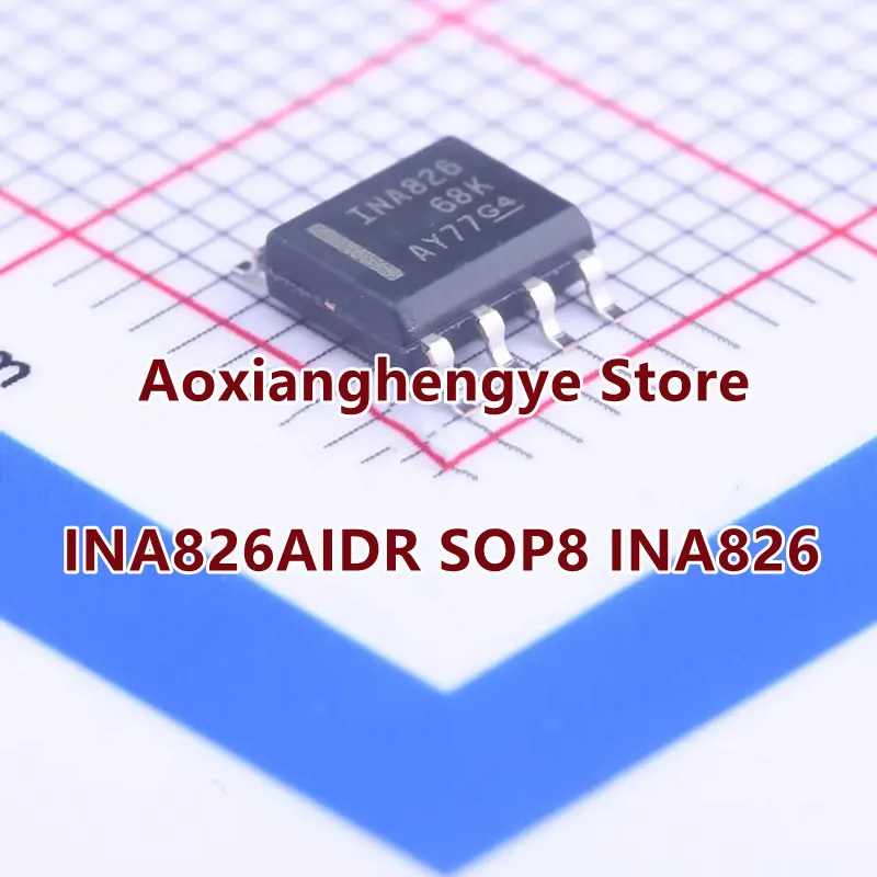5 шт. INA826 INA826AIDR SOP8 инструментальные усилители Prec 200uA Sply Crnt 36 В инстр питания
5 шт. INA826 INA826AIDR SOP8 инструментальные усилители Prec 200uA Sply Crnt 36 В инстр питания