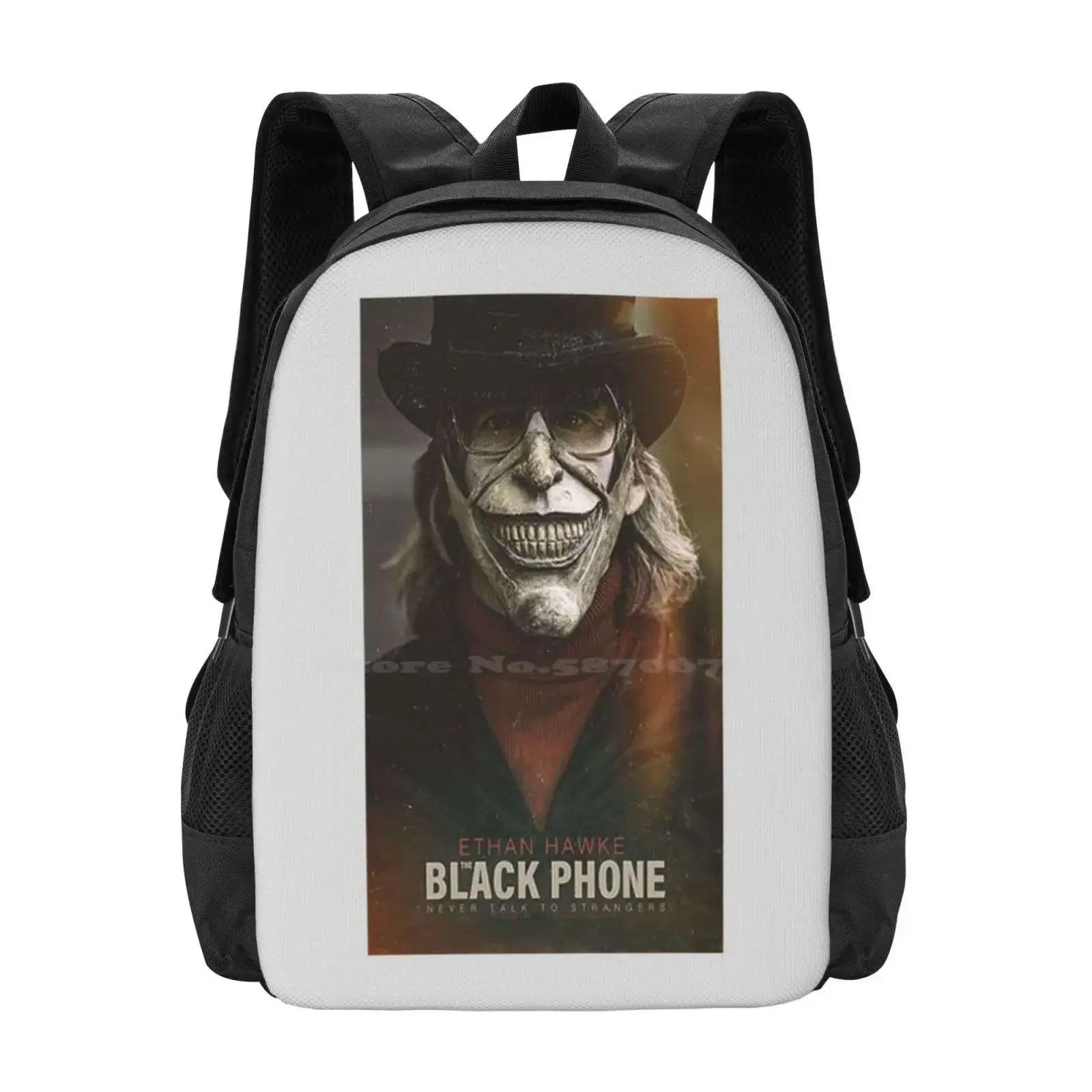 The Grabber With Mask Hot Sale Schoolbag Backpack Fashion Bags Movie Horror Supernaturals Thrillers The Black Phone Ethan Hawke
The Grabber With Mask Hot Sale Schoolbag Backpack Fashion Bags Movie Horror Supernaturals Thrillers The Black Phone Ethan Hawke