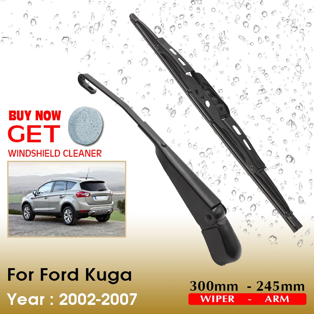 Car Wiper Blade Rear Windshield Wiper Arm Blade Brushes For Ford Kuga 300MM 2002-2007 Windscreen Wipers Auto Accessories
Car Wiper Blade Rear Windshield Wiper Arm Blade Brushes For Ford Kuga 300MM 2002-2007 Windscreen Wipers Auto Accessories
