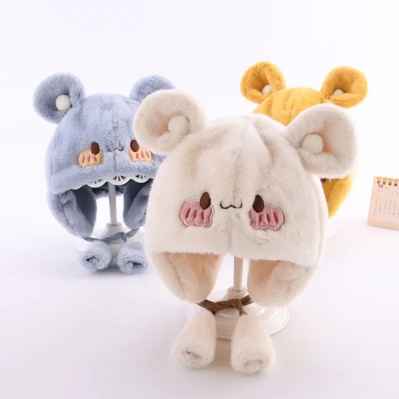 Зимняя утолщенная теплая детская шапка с милыми мультяшными животными, шапка для маленьких мальчиков и девочек, мягкие пуловеры для защиты ушей для малышей, шапки
Зимняя утолщенная теплая детская шапка с милыми мультяшными животными, шапка для маленьких мальчиков и девочек, мягкие пуловеры для защиты ушей для малышей, шапки