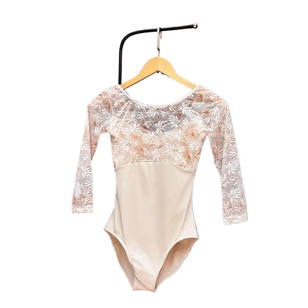Ballet Performance Seven-leaf Flower Print Woman Dancing Gymnastics Practice Dress Women Costume Lyric jumpsuit
Ballet Performance Seven-leaf Flower Print Woman Dancing Gymnastics Practice Dress Women Costume Lyric jumpsuit