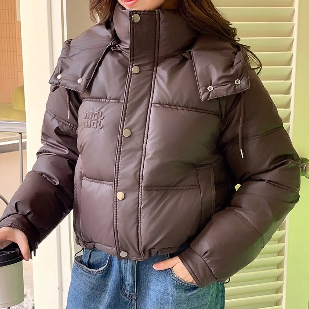 Women's Puff down Cotton-padded Coat Short Korean Style Winter New Hooded Thickened Bread Coat
Women's Puff down Cotton-padded Coat Short Korean Style Winter New Hooded Thickened Bread Coat