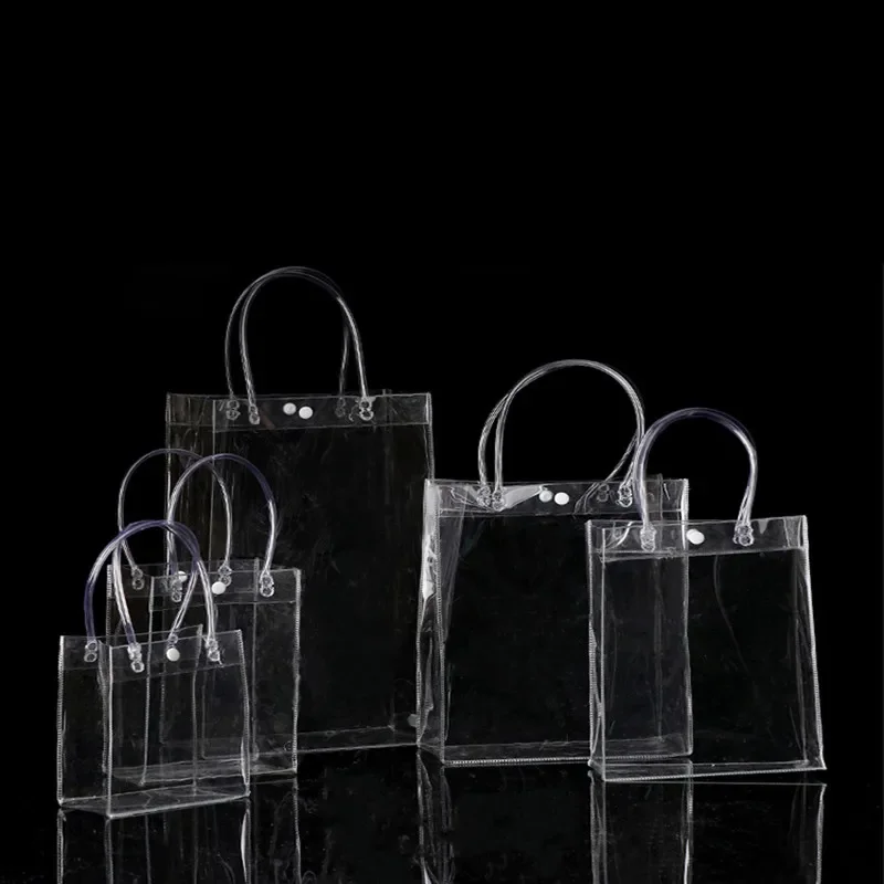 HOT 20pcs/LOT 20*28*10CM Waterproof transparent gift bag plastic bag PVC shop cosmetic packaging bag party holiday Supplies
HOT 20pcs/LOT 20*28*10CM Waterproof transparent gift bag plastic bag PVC shop cosmetic packaging bag party holiday Supplies
