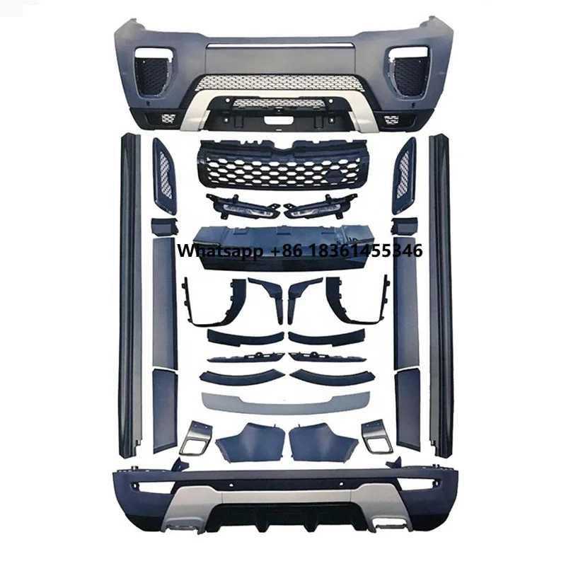 For Range Rover Evoque 2011-2015 Upgrade To 2016-2018 Model Facelift Bodykit Dynamic Style Body Kit
For Range Rover Evoque 2011-2015 Upgrade To 2016-2018 Model Facelift Bodykit Dynamic Style Body Kit