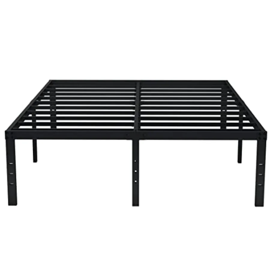 Bed Frame No Box Spring Needed Heavy Duty Metal Tall Platform Bed Frame Size Large Storage Space Easy Assembly Black
Bed Frame No Box Spring Needed Heavy Duty Metal Tall Platform Bed Frame Size Large Storage Space Easy Assembly Black