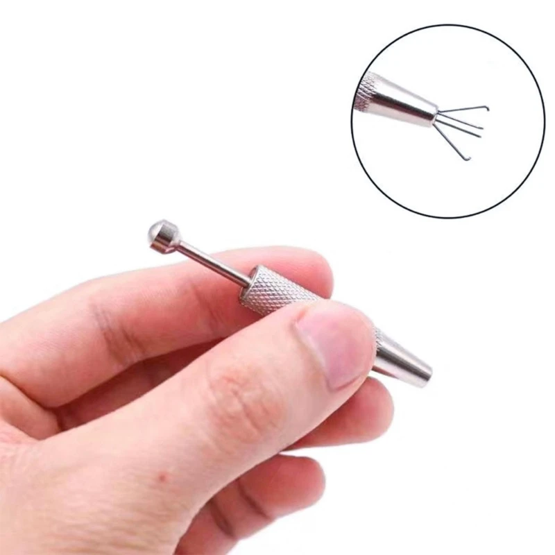 1Pcs Four Claw Diamond Setting Tool Diamond Clamp Stainless Steel Texture Jewelry Picking Tool Suitable for Jewelry Lovers
1Pcs Four Claw Diamond Setting Tool Diamond Clamp Stainless Steel Texture Jewelry Picking Tool Suitable for Jewelry Lovers